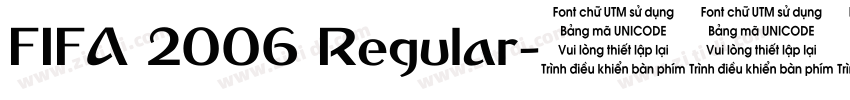 FIFA 2006 Regular字体转换